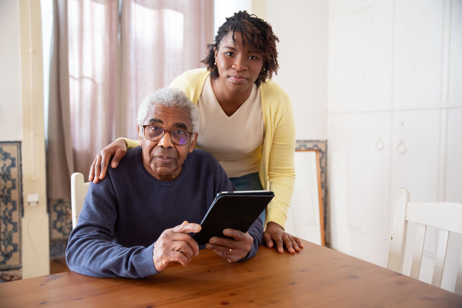 Portrait of a caregiver